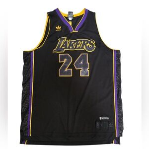 Adidas Kobe Bryant #24 Lakers Jersey Limited Edition Black Mamba Men's Size XL